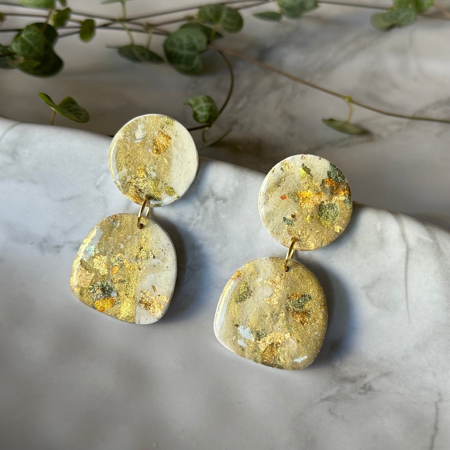 Aros Mari (Jaspeados Gold)