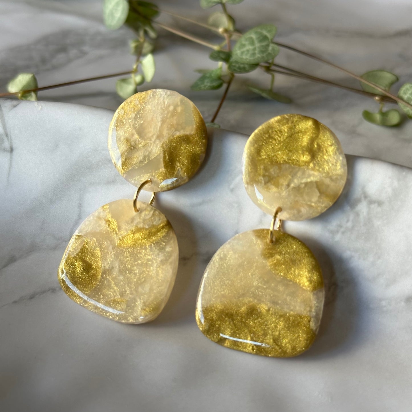 Aros Mari (Piedra-Gold)